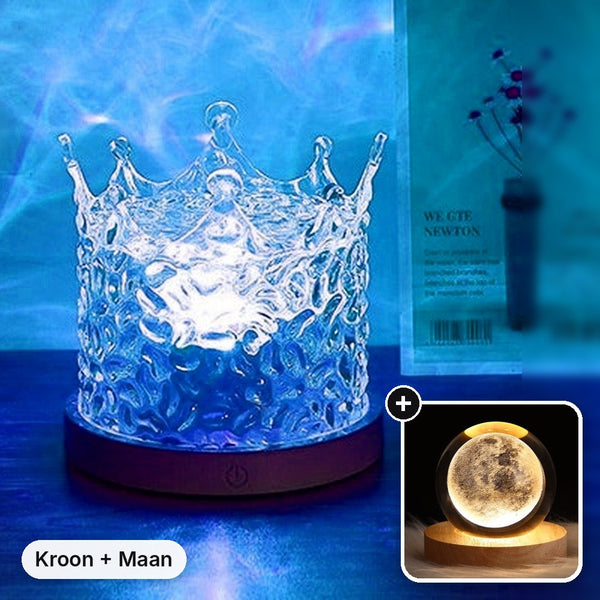 Kroon / + Kristalbol Maan