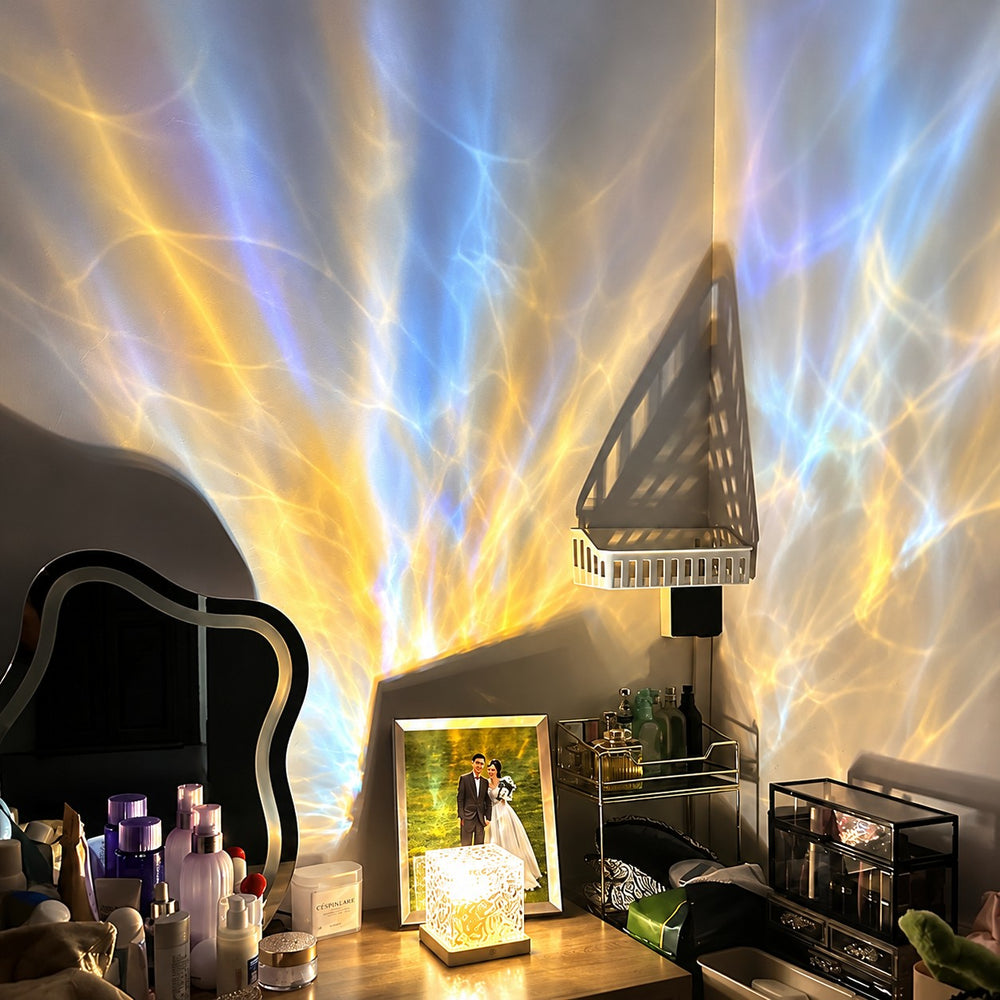 Watereffect op de muur